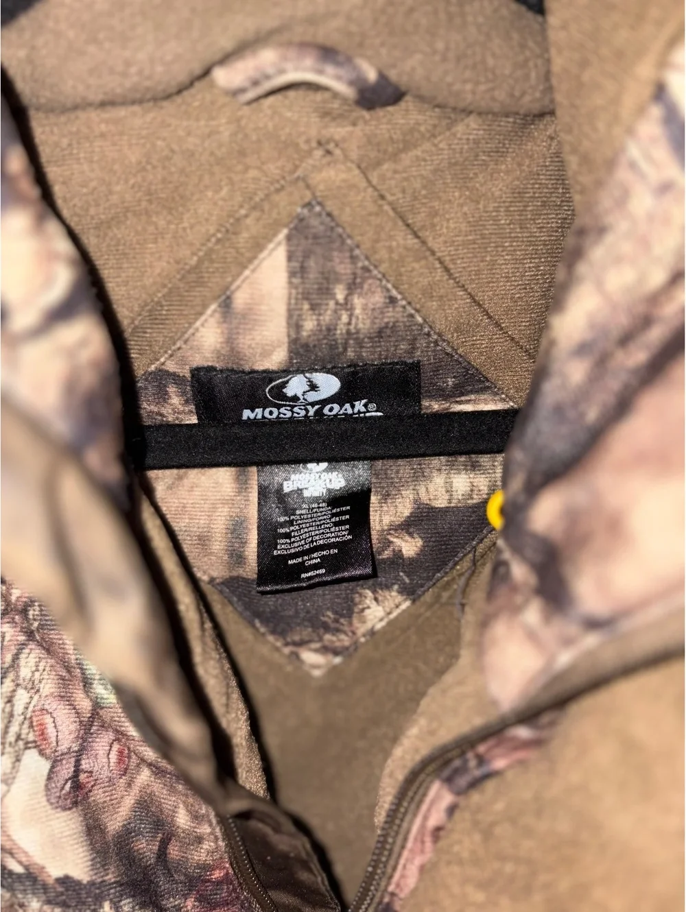 Gamehide Wild Parka Mossy Oak Break-Up Infinity Camo Hunting Jacket XL